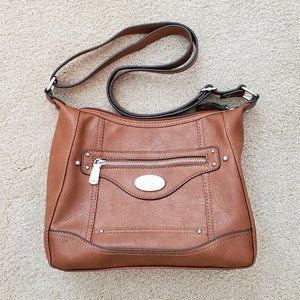 B.O.C Brown Leather Bag
